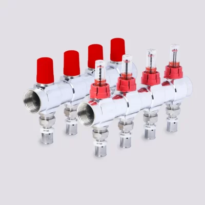 Давление Inlet / Термостатичный выход<br> Многообразие With Flow Meter