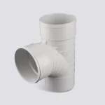 PVC-U Curved Tee 87°
